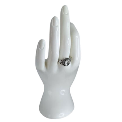 Bague avec cristal de roche