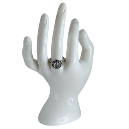 Bague avec cristal de roche