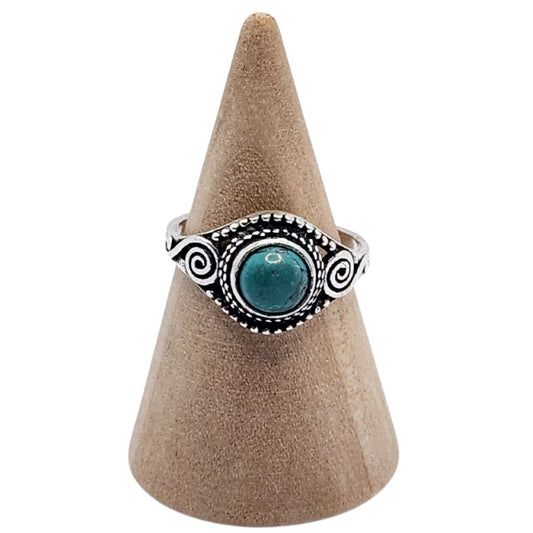Bague avec turquoise