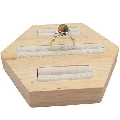 Bague en Pierre Naturelle - l'Unakite - Litho Natura