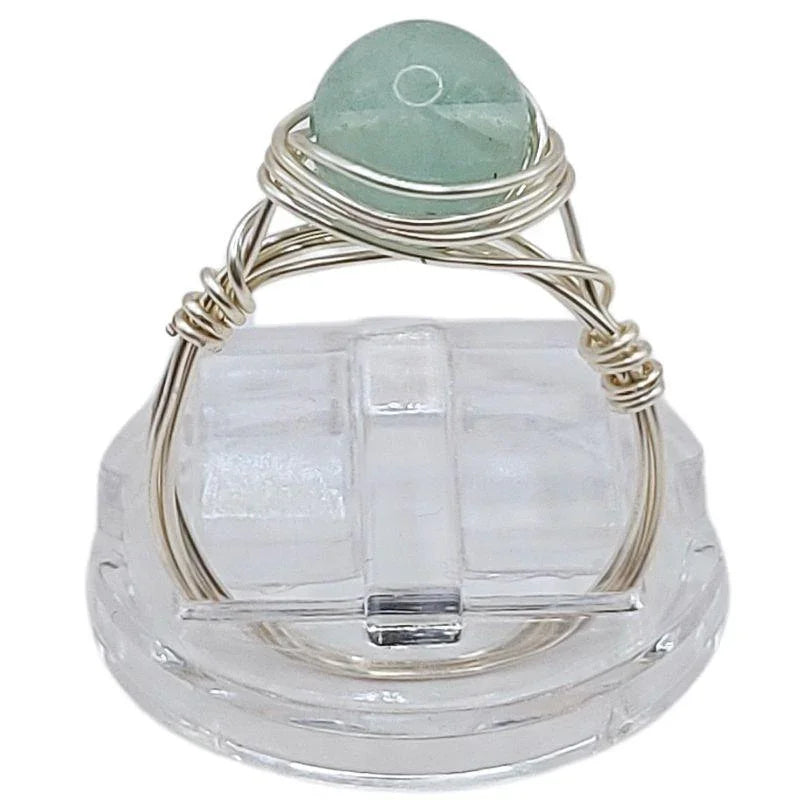 Bague en Pierre Naturelle - Fluorite - Litho Natura