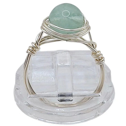 Bague en Pierre Naturelle - Fluorite - Litho Natura