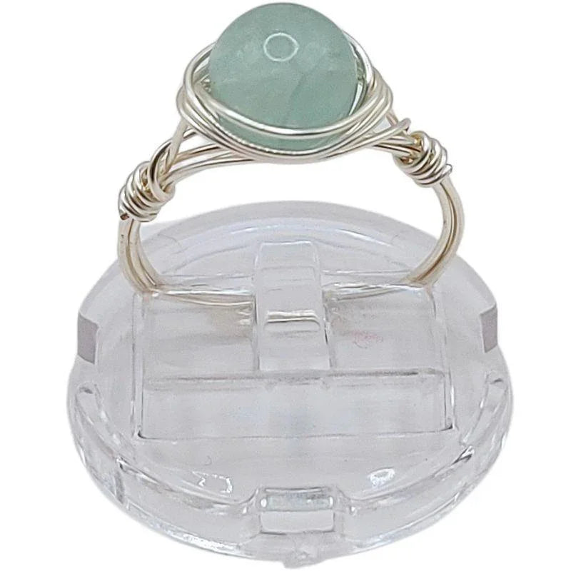 Bague en Pierre Naturelle - Fluorite - Litho Natura