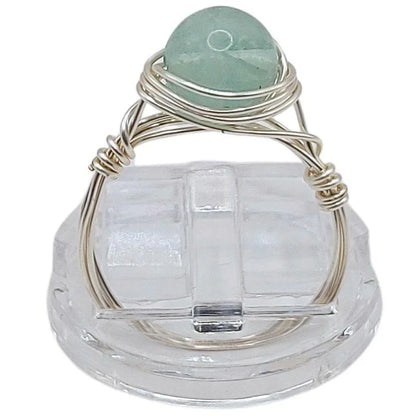 Bague en Pierre Naturelle - Fluorite - Litho Natura