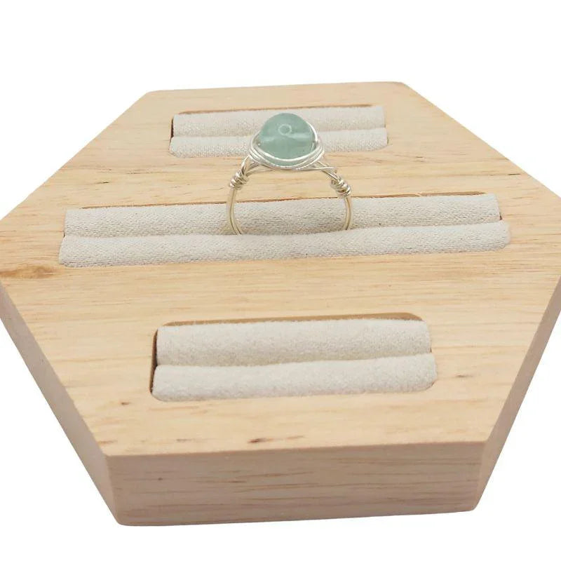 Bague en Pierre Naturelle - Fluorite - Litho Natura