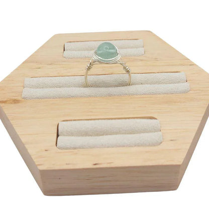 Bague en Pierre Naturelle - Fluorite - Litho Natura