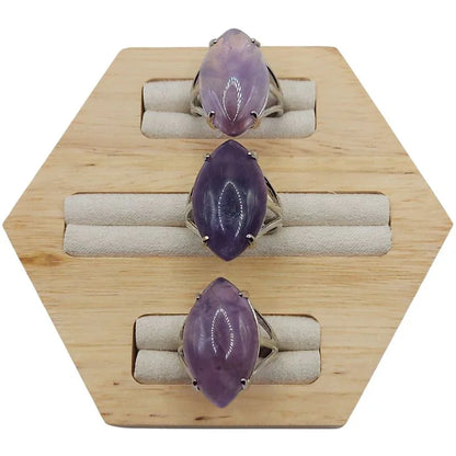 Bague marquise en Améthyste - Qualité A