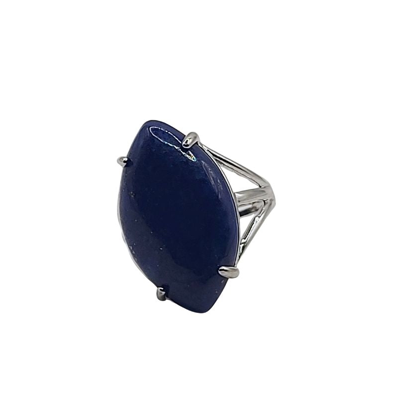 Bague marquise en Lapis Lazuli - Qualité A