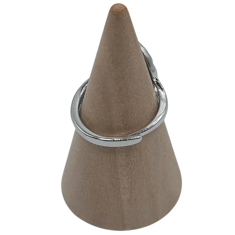 Bague Ovale Quartz Rose - Litho Natura