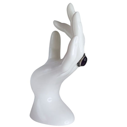 Bague avec améthyste