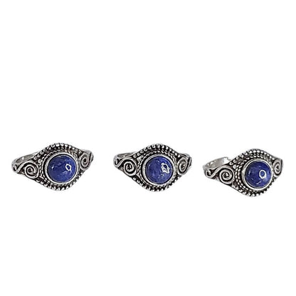 Bague avec lapis lazuli