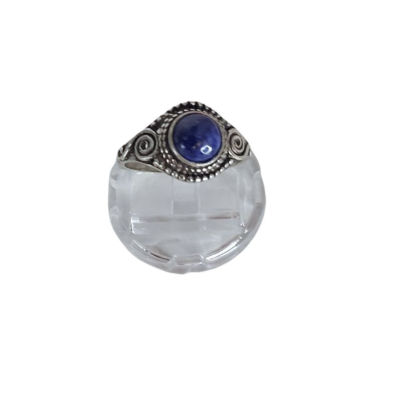 Bague avec lapis lazuli