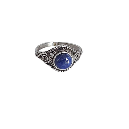 Bague avec lapis lazuli