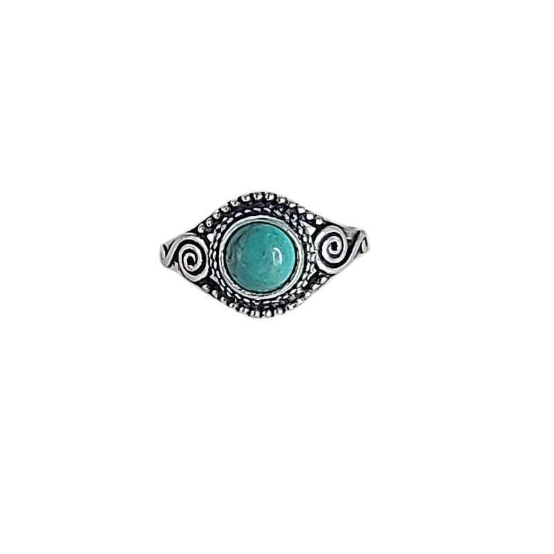Bague avec turquoise