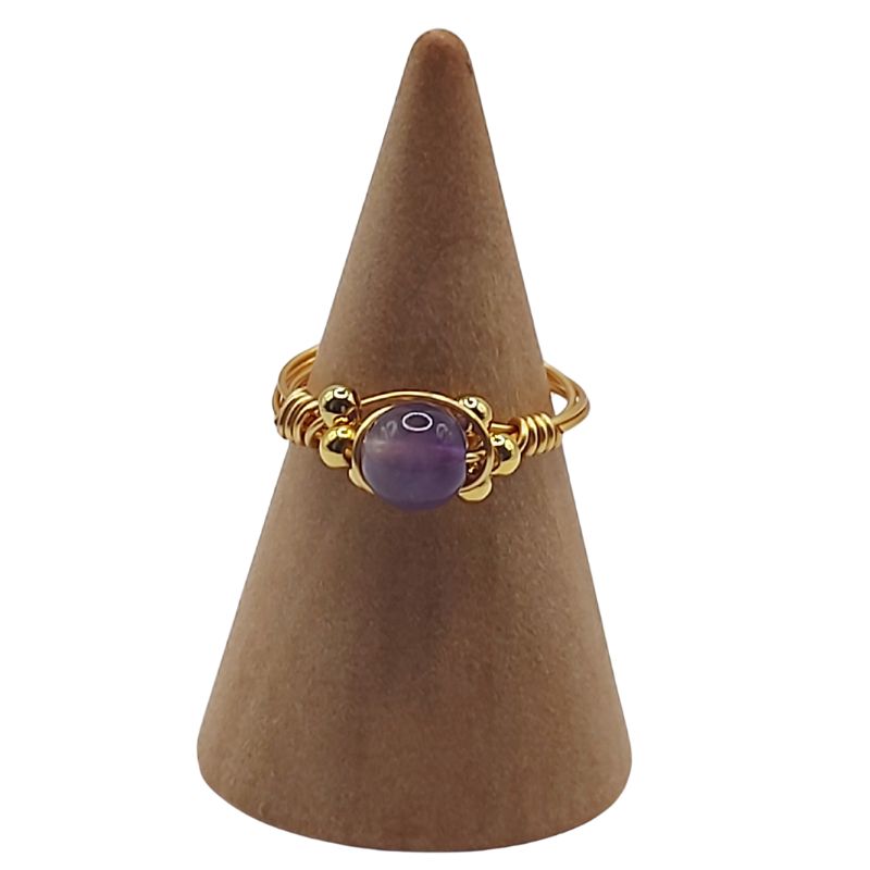 Bague en Améthyste - Style Bohème