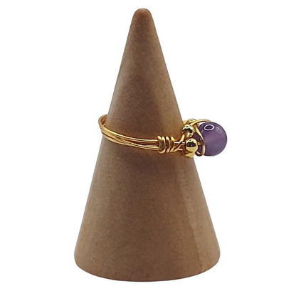 Bague en Améthyste - Style Bohème