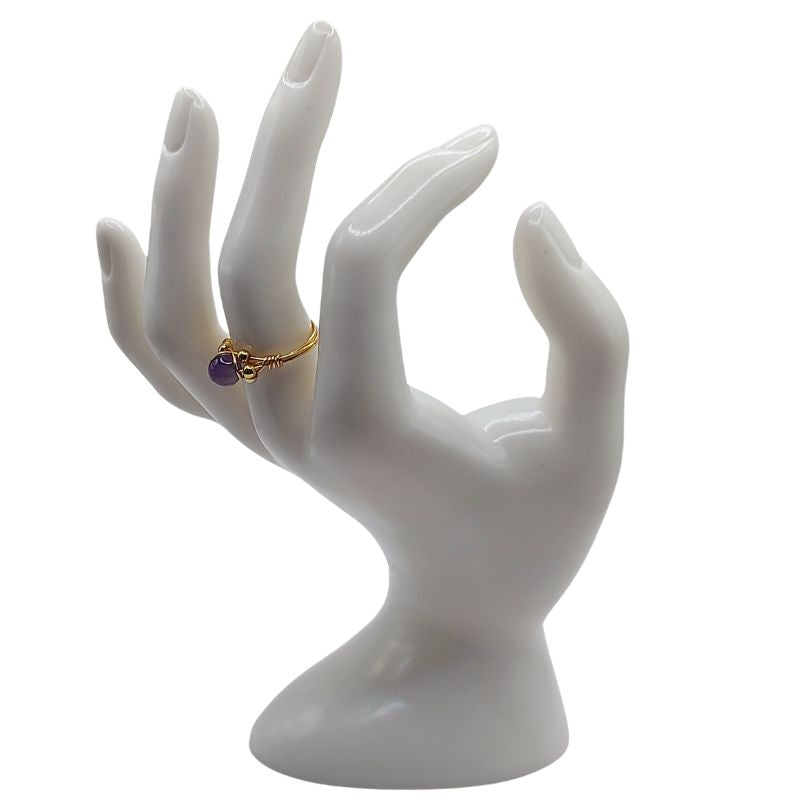 Bague en Améthyste - Style Bohème