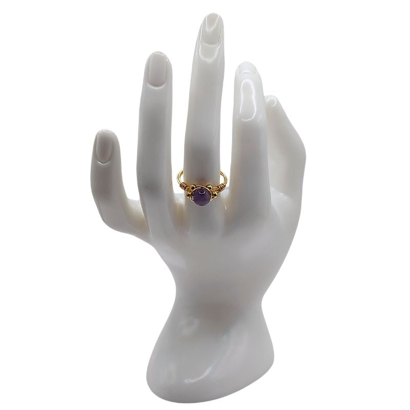 Bague en Améthyste - Style Bohème