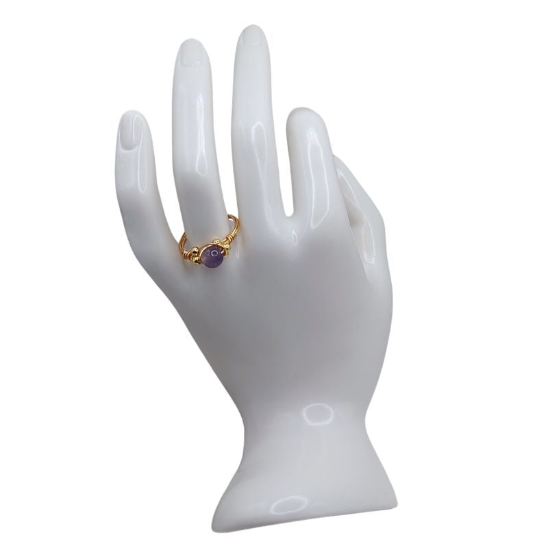 Bague en Améthyste - Style Bohème