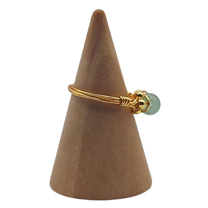 Bague en Aventurine - Style Bohème