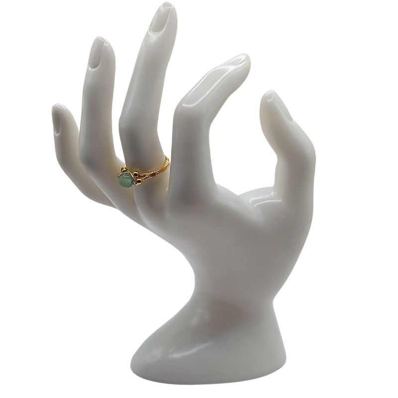 Bague en Aventurine - Style Bohème