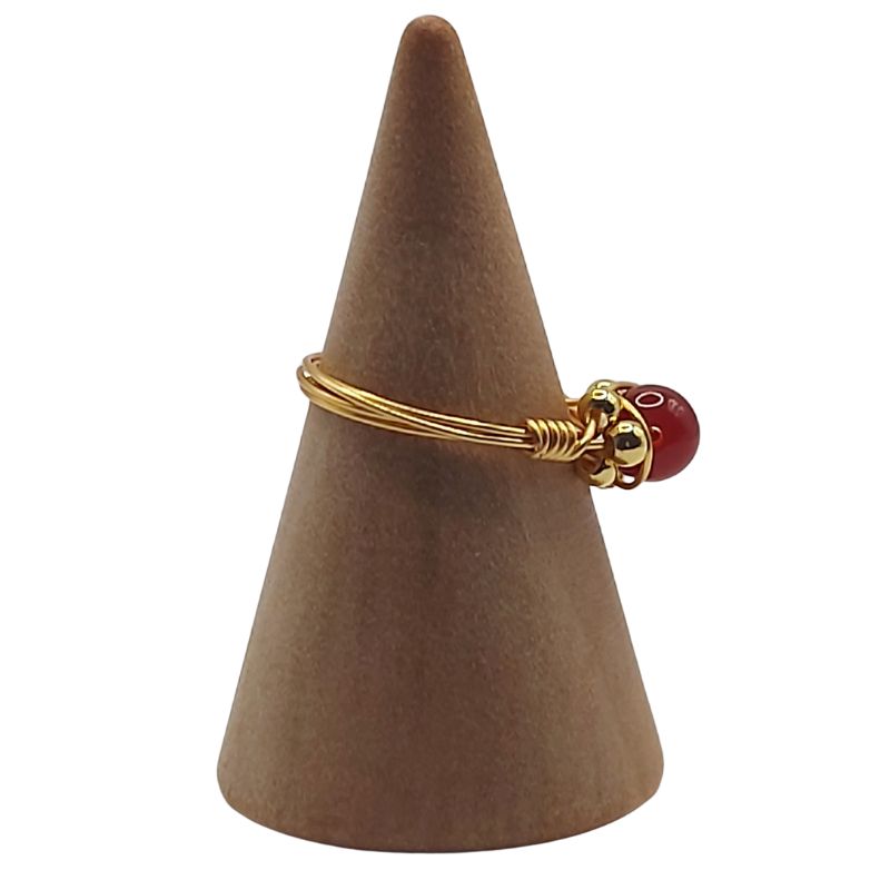 Bague en Cornaline - Style Bohème