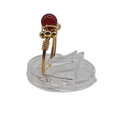 Bague en Cornaline - Style Bohème