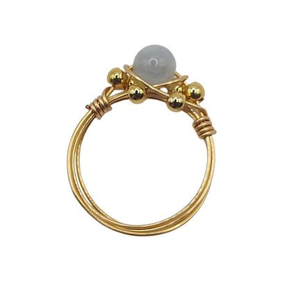 Bague en Labradorite - Style Bohème