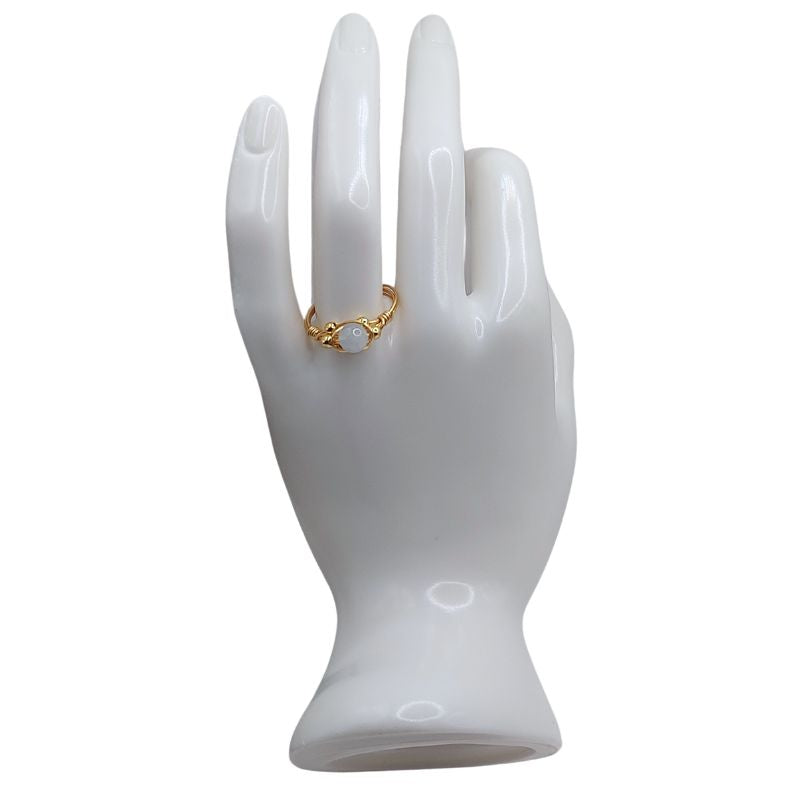 Bague en Labradorite - Style Bohème