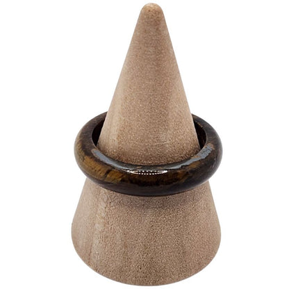 💍 Bague en Œil de Tigre – Force & Protection 🐅