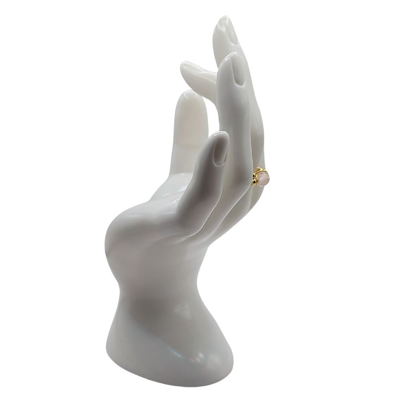 Bague en Quartz Rose - Style Bohème