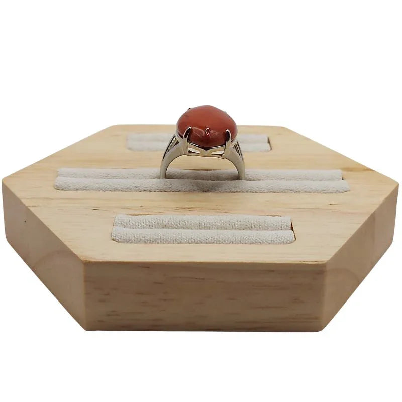 Bague marquise en Jaspe Rouge - Qualité A