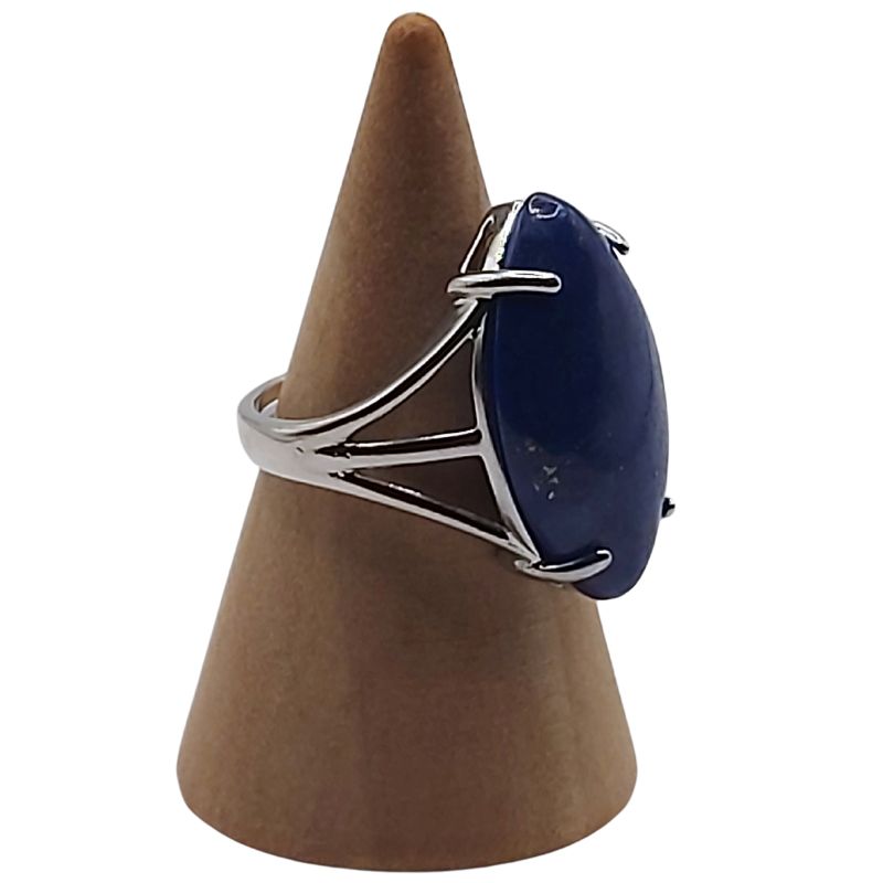 Bague marquise en Lapis Lazuli - Qualité A