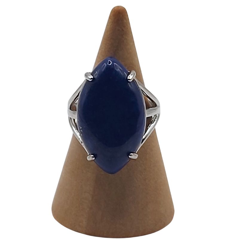 Bague marquise en Lapis Lazuli - Qualité A