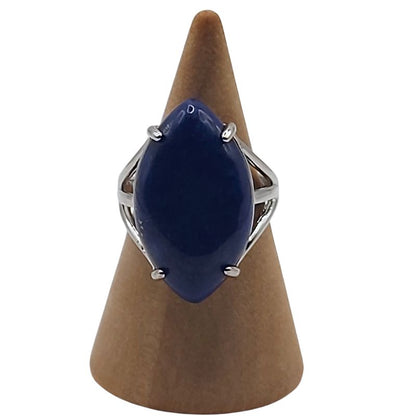 Bague marquise en Lapis Lazuli - Qualité A