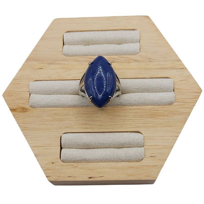Bague marquise en Lapis Lazuli - Qualité A