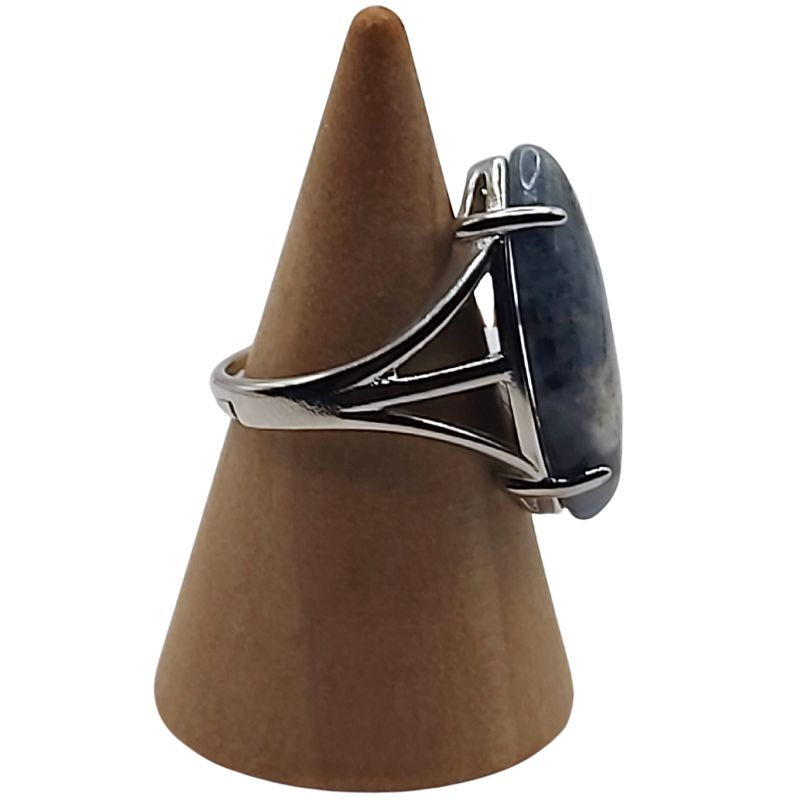 Bague marquise en Sodalite - Qualité A