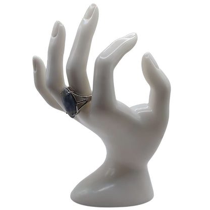 Bague marquise en Sodalite - Qualité A