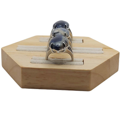 Bague marquise en Sodalite - Qualité A