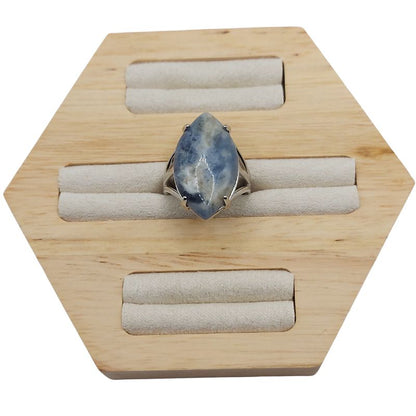 Bague marquise en Sodalite - Qualité A