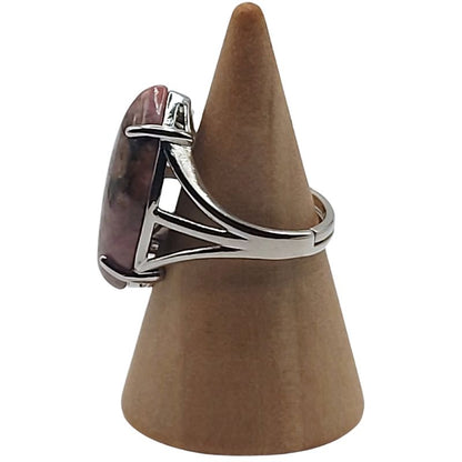 Bague marquise en Unakite - Qualité A