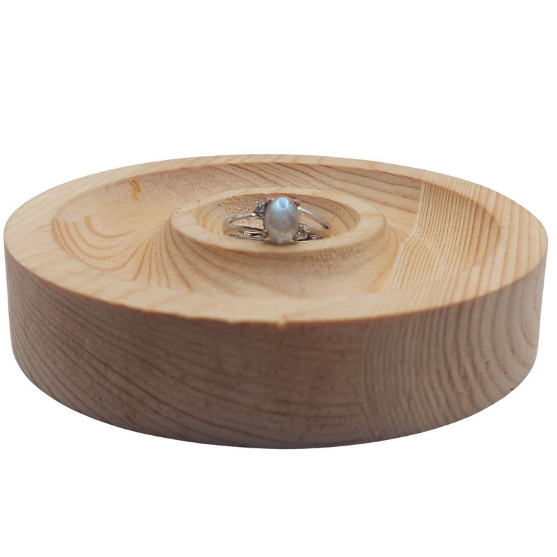 Bagues Ajustables Ovales en Labradorite Naturelle