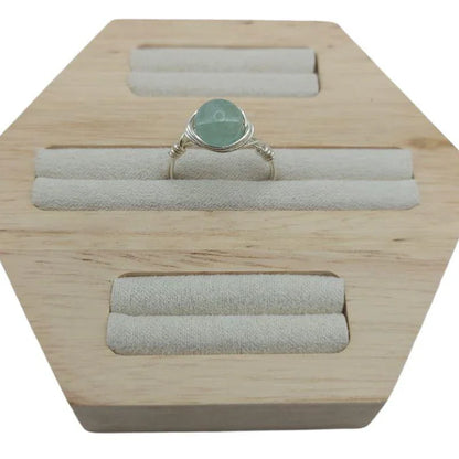 Bague en Pierre Naturelle - Fluorite - Litho Natura