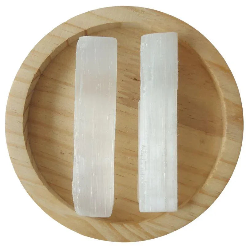 Bâtons de Sélénite Brute - Qualité A - Litho Natura