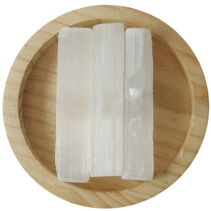 Bâtons de Sélénite Brute - Qualité A - Litho Natura