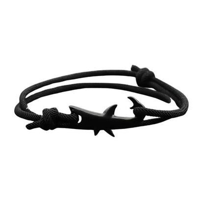 Bracelet Unisexe en Double Corde avec Obsidienne - Litho Natura
