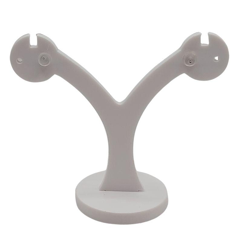 Boucles d'oreilles Rondes en Perle de pierre naturelle - Lapis Lazuli - Litho Natura