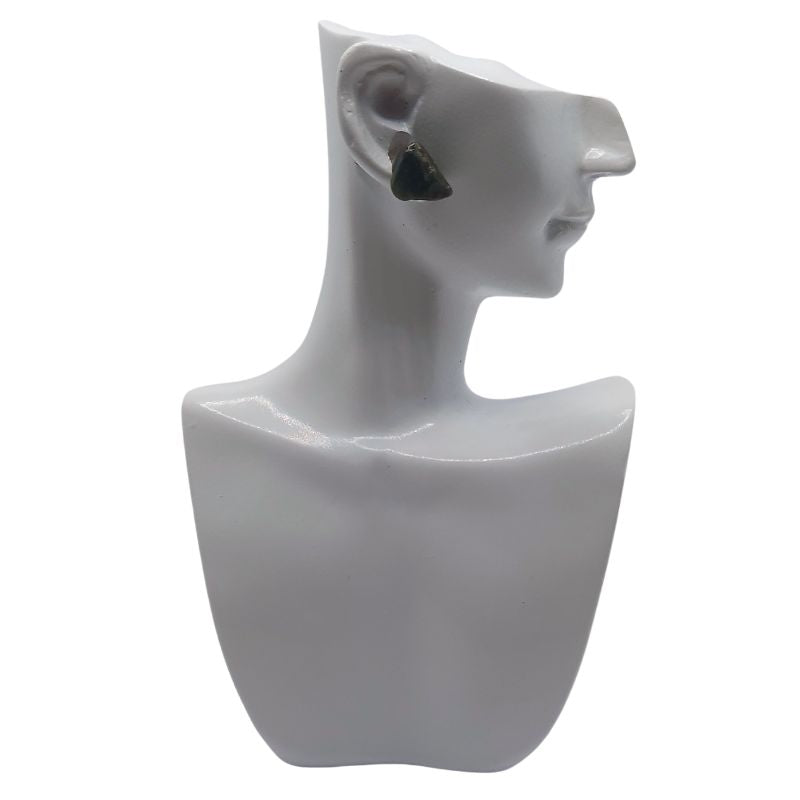 Boucles d'Oreilles Chips Mixte en Agate Indienne Naturelle