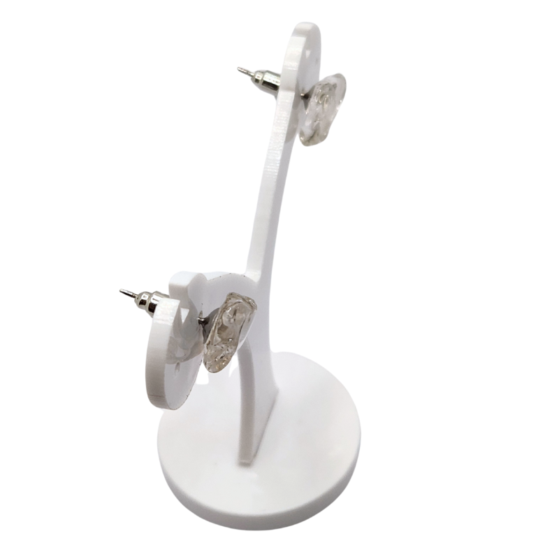 Boucles d'Oreilles Chips Mixte en Citrine Naturelle