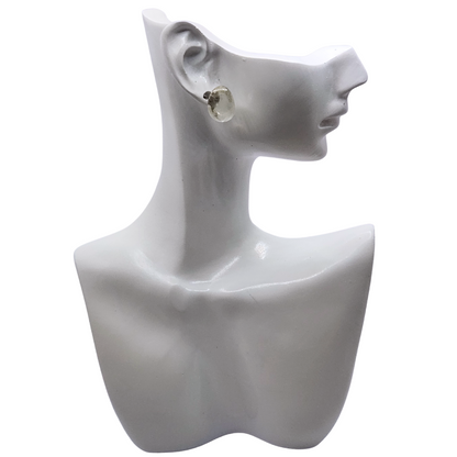 Boucles d'Oreilles Chips Mixte en Citrine Naturelle